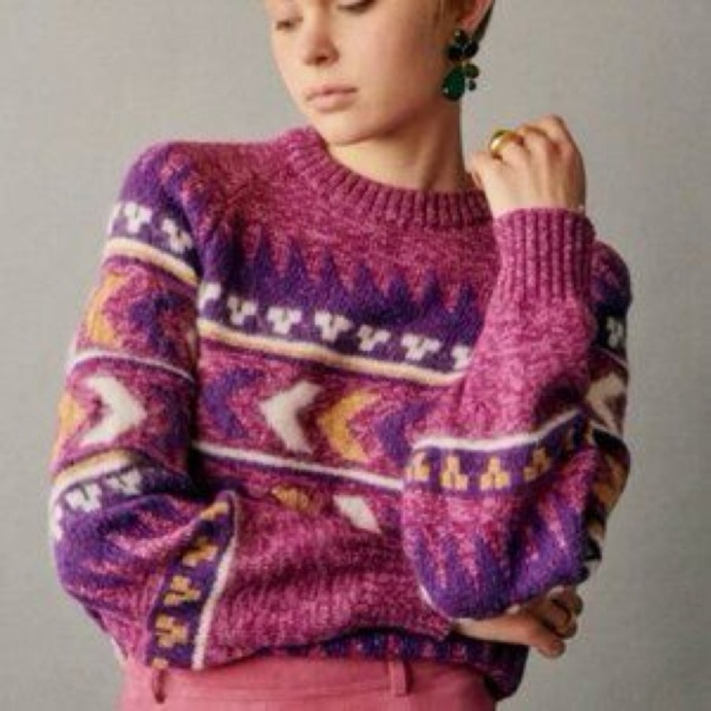 Sezane Willem Sweater Size S